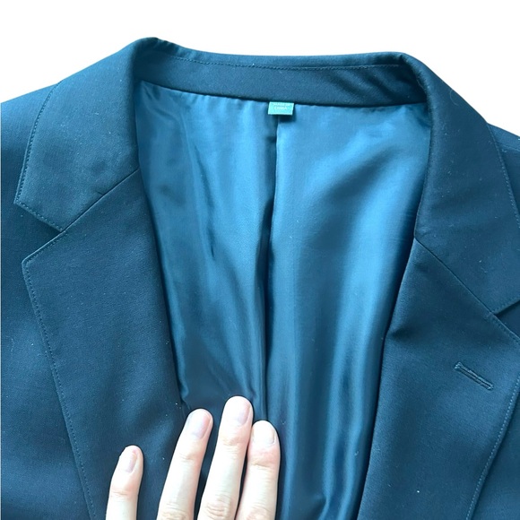 Bonobos Black Sport Coat Slim Fit Notched Lapels - Picture 3 of 7